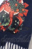 画像3: Vivienne Westwood /バンビマフラー   ネイビー  O-23-12-10-012-gd-IG-OS (3)