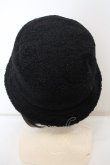 画像3: Vivienne Westwood MAN / BOA BUCKET HAT    F ブラック  O-23-12-31-096-ha-YM-ZH (3)