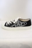 画像2: Vivienne Westwood / PLIMSOLL LOW TOP ECO スニーカー    41(約27cm) ブラック  O-23-12-31-016-sh-YM-OS (2)