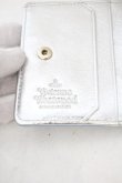 画像4: Vivienne Westwood / SAFFIANO フラップ付二ツ折リ財布   ライトブルー  O-24-01-07-030-wa-IG-OS (4)