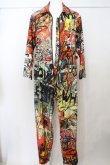 画像4: Vivienne Westwood /graffiti print jumpsuit オールインワン    S/M パターン  O-24-01-21-032-jc-YM-ZH (4)