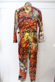 画像6: Vivienne Westwood /graffiti print jumpsuit オールインワン    S/M パターン  O-24-01-21-032-jc-YM-ZH (6)