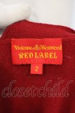 画像5: Vivienne Westwood / /単色オーブ刺繍カーディガン    2 レッド  O-24-01-28-029-to-SZ-OS (5)