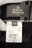 画像3: Vivienne Westwood MAN / プリーツポケット チェックトラウザー    44 ブラック×アイボリー  O-24-01-28-049-pa-IG-OS (3)