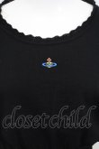 画像2: Vivienne Westwood / TOP/カラーオーブ刺繍ラウンドネックニット    M ブラック  O-24-01-28-002-to-IG-OS (2)