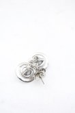 画像2: Vivienne Westwood / AC/NEW PETITE ORB EARRINGS Excusive Edition “HOWLITE"  シルバーxホワイト  O-24-02-18-008-ac-YM-OS (2)