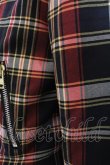 画像4: Vivienne Westwood MAN / チェックジップライダースジャケット 44 ブラック×レッド  O-24-02-18-002-jc-IG-ZH (4)