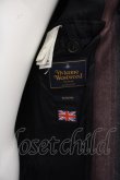 画像4: Vivienne Westwood MAN / /ブラードストライプジャケット 46 ワイン  O-24-02-25-067-jc-YM-ZH (4)