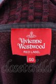 画像7: Vivienne Westwood / 裏毛ステッチスウェットトップス 00 グレーｘレッド  O-24-04-21-015-to-YM-OS (7)