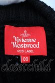 画像8: Vivienne Westwood / ローゲージウールハーフジップニット 00 ブラック  O-24-04-21-023-to-YM-OS (8)