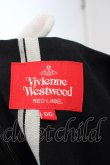 画像8: Vivienne Westwood / コットンリネンストライプパニエドレス 00 ブラック  O-24-04-21-035-op-YM-OS (8)