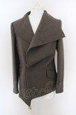 画像4: Vivienne Westwood MAN / ビッグカラードレープジャケットセットアップ 46 グレー  O-24-04-21-001-su-YM-ZH (4)