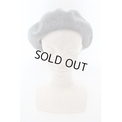 画像4: 【USED】Vivienne Westwood / オーブ刺繍ベレー帽 ヴィヴィアンウエストウッド ビビアンS~M グレー 【中古】 O-24-04-21-070-ha-IG-ZH