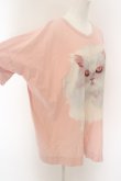 画像2: Vivienne Westwood / ホワイトキャット変形Tシャツ 2 ピンク  O-24-04-21-011-ts-YM-OS (2)