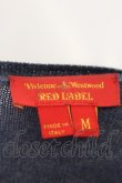 画像4: Vivienne Westwood / カラーオーブ刺繍ニットカーディガン M ブルー  O-24-05-19-011-to-YM-OS (4)