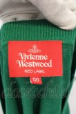 画像4: Vivienne Westwood / オーブ刺繍Vネックカーディガン 00 グリーン  O-24-06-16-018-to-IG-OS (4)