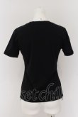 画像2: Vivienne Westwood / エンブレムプリント半袖カットソーTシャツ 01 ブラック  O-24-06-23-010-ts-YM-OS (2)