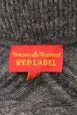 画像4: Vivienne Westwood / ブロッキンググリッター変形ニットワンピース 2 グレーｘアイボリー  O-24-07-07-036-op-YM-OS (4)