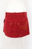 画像5: Vivienne Westwood / ステッチオーブクラッチスカート 2 レッド  O-24-07-07-039-sk-YM-OS (5)