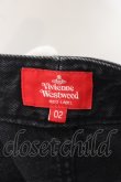 画像7: Vivienne Westwood / オーガニックコットンデニムパンツ 02 ブラック  O-24-07-07-043-pa-YM-OS (7)