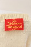 画像7: Vivienne Westwood / カラーオーブ刺繍カーディガン L アイボリー  O-24-07-21-013-to-YM-OS (7)