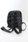 画像4: Vivienne Westwood / I CRAP ANNIE MINI BACKPACK  ブラック  O-24-08-11-030-ba-YM-OS (4)