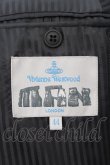 画像3: Vivienne Westwood MAN / ストライプ切替デニムセットアップ 46 ブラック  O-24-08-11-001-su-YM-OS (3)