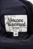 画像7: Vivienne Westwood MAN / オジークラークシャツ 44 ネイビー  O-24-08-11-007-rg-YM-OS (7)