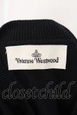 画像6: Vivienne Westwood / カラーオーブ刺繍カーディガン M ブラック  O-24-08-11-011-to-YM-OS (6)