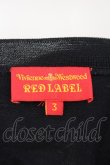 画像4: Vivienne Westwood / 単色オーブ刺繍オーブジャガード7部袖ニット 3 ブラック  O-24-08-18-020-to-IG-OS (4)