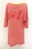 画像3: ANGLOMANIA / MIDDLING T-SHIRT ROTS PRINT S レッド  O-24-08-18-004-ts-IG-OS (3)