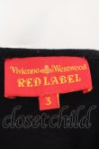 画像5: Vivienne Westwood / 単色オーブ刺繍スクエアネックカットソー 3 ブラック×レッド  O-24-08-18-044-to-IG-OS (5)