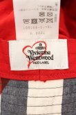 画像5: Vivienne Westwood / パッチバケットハット M ホワイト×グレー×レッド  O-24-08-25-045-ha-IG-OS (5)