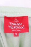 画像5: Vivienne Westwood / オーガニック天竺ONEPOINTORBポケットTシャツ 02 ミント  O-24-08-25-006-ts-IG-OS (5)