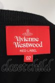 画像5: Vivienne Westwood / 単色オーブ刺繍カーディガン 02 ブラック  O-24-09-08-023-to-YM-OS (5)