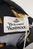 画像5: Vivienne Westwood / PRINTED CREPE DE CHINE DRUNKEN シャツ 40 ブラック  O-24-09-15-024-bl-YM-OS (5)