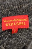 画像4: Vivienne Westwood / ブロッキンググリッター変形ニットワンピース 2 グレーｘアイボリー  O-24-09-15-030-op-YM-OS (4)