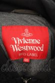 画像4: Vivienne Westwood / リサイクルポリエステルボアジップフーディー 00 ブラック  O-24-09-15-003-co-IG-OS (4)