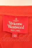 画像8: Vivienne Westwood / オーガニックリサイクル天竺レースアップコルセットドレス 00 オレンジ  O-24-09-15-036-op-YM-OS (8)