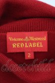 画像5: Vivienne Westwood / 単色オーブ刺繍タートルネックニット 2 レッド  O-24-09-15-040-to-YM-OS (5)