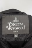 画像4: Vivienne Westwood MAN / ブロッキング クライムパーカー 46 グレー×ブラック  O-24-09-15-006-jc-IG-OS (4)