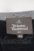 画像4: Vivienne Westwood MAN / グラデーション リラックスＴシャツ 44 グレー  O-24-09-15-013-ts-IG-OS (4)