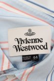 画像5: Vivienne Westwood / THE ENDAND LOGO STRIPED シャツ 44 サックス  O-24-09-15-014-bl-YM-OS (5)