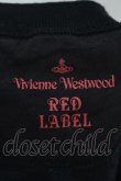 画像5: Vivienne Westwood / ハートジャガード半袖Tシャツ 1 ブラックｘネイビー  O-24-10-13-023-ts-YM-OS (5)