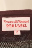 画像5: Vivienne Westwood / コットンパイルボーダーワンピース 2 ワイン  O-24-12-15-030-op-YM-OS (5)