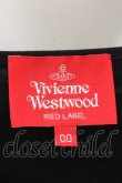 画像5: Vivienne Westwood / 切リ替エスリーブコットントップス 00 ブラックｘチャコール  O-24-12-15-031-to-YM-OS (5)