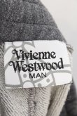 画像4: Vivienne Westwood MAN / ラップ変形サルエルパンツ F グレー  O-24-12-15-038-pa-YM-OS (4)