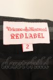 画像4: Vivienne Westwood / レジメンタックキュロットパンツ 2 グレーｘブラック  O-24-12-15-045-pa-YM-OS (4)