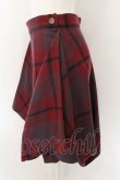 画像2: Vivienne Westwood / タータンドレープスカート 1 レッド  O-24-12-15-049-sk-YM-OS (2)