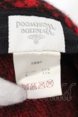 画像6: Vivienne Westwood / オーブパッチアンゴラウールベレー帽 S-M レッド  O-24-12-15-071-ha-YM-OS (6)